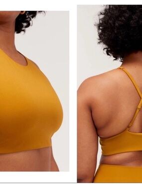 🏔️ Girlfriend Collective Topanga Bra Golden